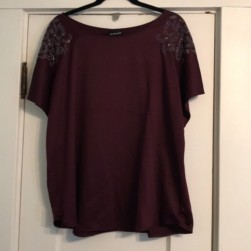 NWOT SIZE 14/16 PLUM LANE BRYANT BLOUSE